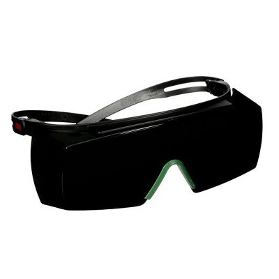 3M SF3750AAS-BLK แว่นตานิรภัยครอบแว่นสายตา กรอบสีดำ เลนส์เทา เฉด 5 